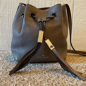Kate Spade Grey Street Cooper Leather Bucket Bag
